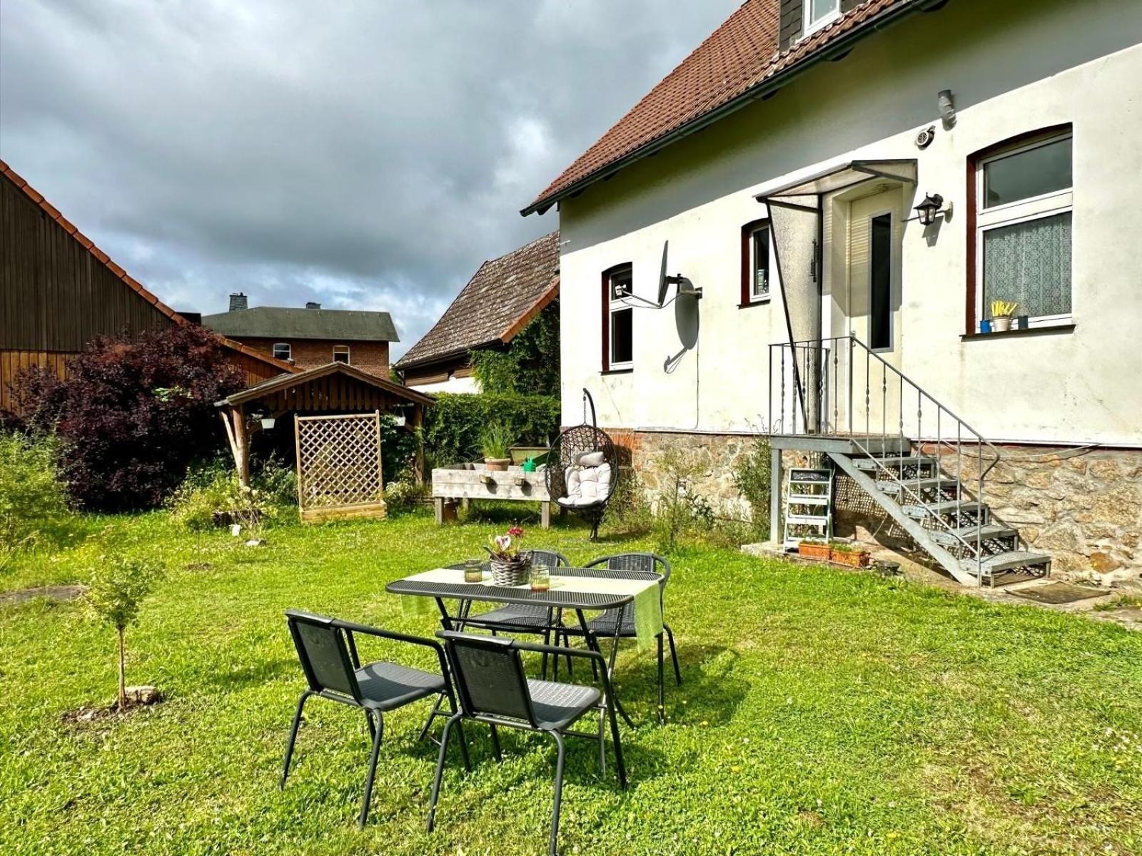 Ferienwohnung Sonnenschein Mit Kleinem Bauernhof Thale Extérieur photo